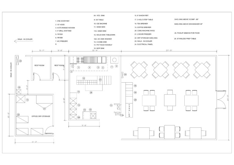 Real Estate 2D Floor Plans – Design / Rendering – Samples / Examples
